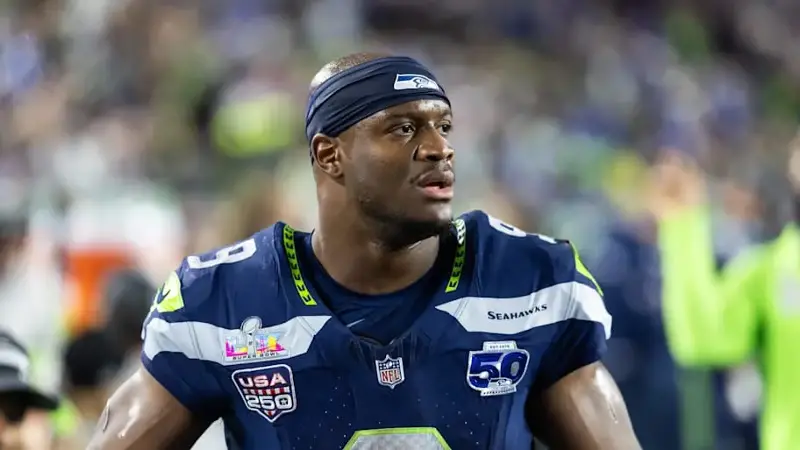 Seattle Seahawks running back Kenneth Walker III