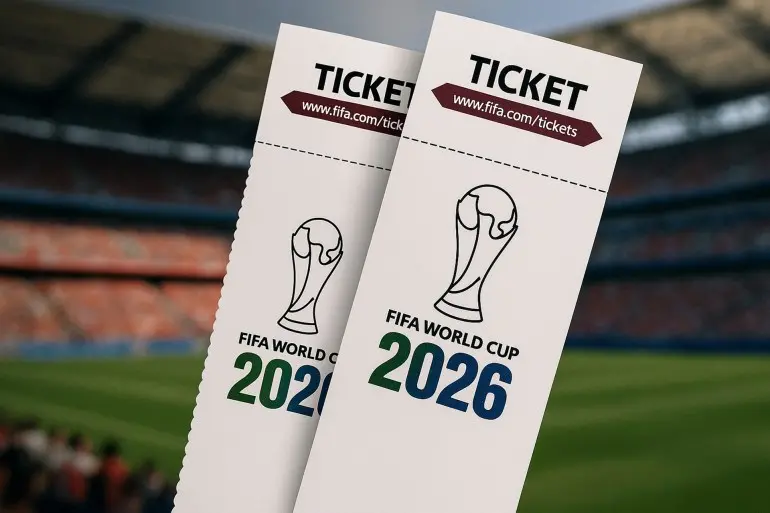 صورة تعبيرية عن تذاكر كأس العالم ٢٠٢٦
