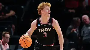 Where is Troy located: Have the Trojans ever won an NCAA Tournament game before?