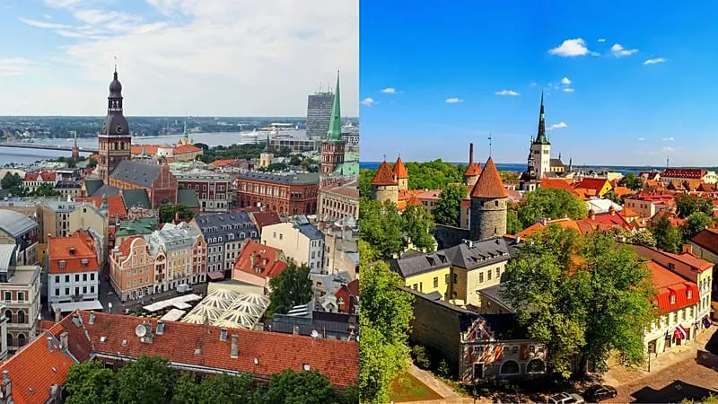 De las 'coolcations' a su arquitectura: guía para elegir escapada entre Riga y Tallin