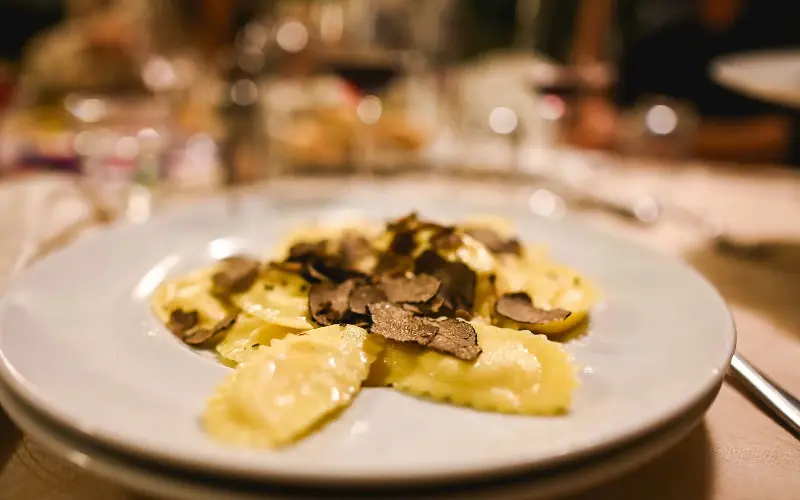 Truffles, which are used in top-end dishes, are expected to cost up to £5,000 per kg this year – up from £3,500