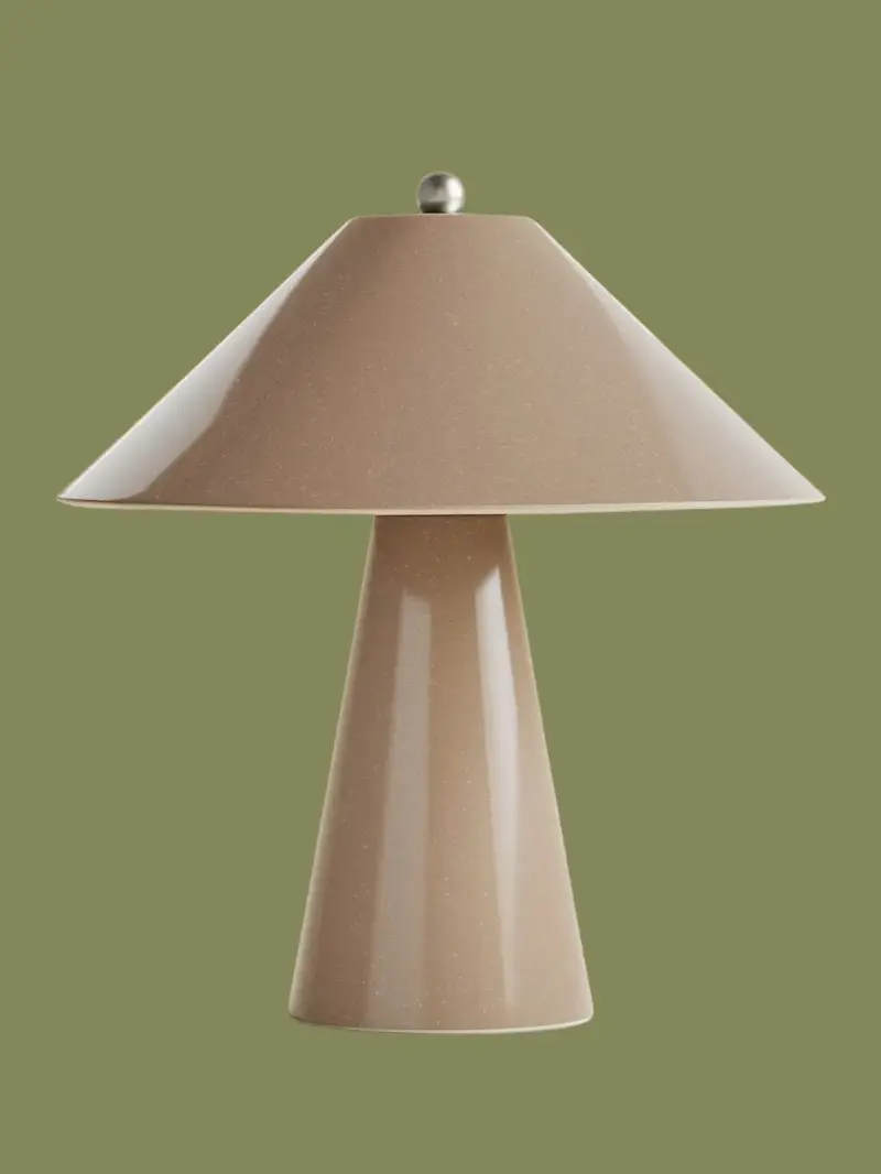 M&S, Ceramic Table Lamp  in Biscuit