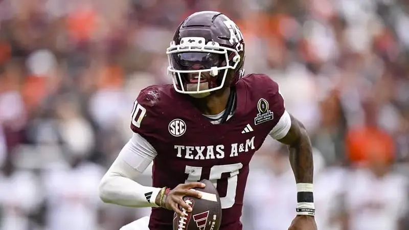 Texas A&M Aggies quarterback Marcel Reed 