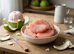 The benefits of grapefruit and the right way to eat it to avoid wasting nutrients.