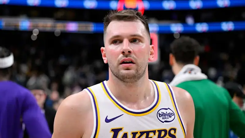 Los Angeles Lakers guard Luka Doncic