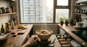 What happens to blood sugar levels when you eat oatmeal for breakfast?