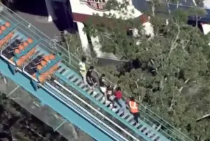 Man dies in incident involving roller coaster at Six Flags in Georgia