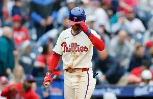Phillies’ bats go quiet against Guardians’ southpaw in series finale loss