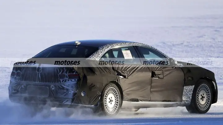 Fotos espía Genesis G80 Hybrid