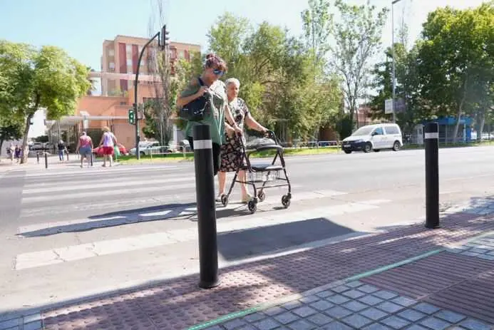 El Ayuntamiento acomete actuaciones de movilidad para peatones en el entorno de Carlos III por 257.000 euros