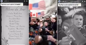 What are the astronauts aboard Artemis II eating? NASA shares 'menu of the day'