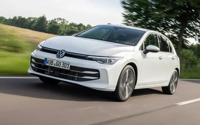 The 2026 Golf 2.0 TDI Match is comfortably and roomy, but features some cheap-feeling interior plastics
