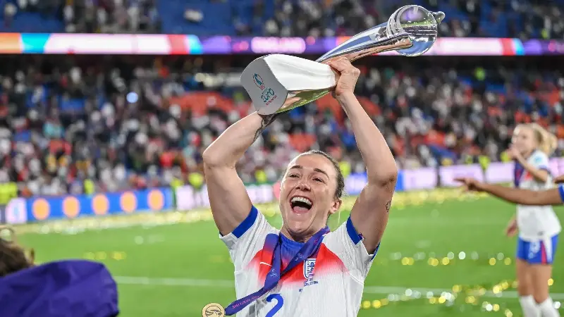 Las jugadoras con más partidos de la historia de la selección femenina de Inglaterra: Lucy Bronze, Jill Scott, Fara Williams y el resto de las «Lionesses» con más internacionalidades