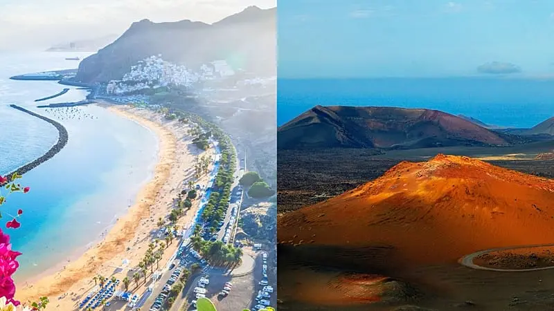 Tenerife o Lanzarote: ¿Qué isla canaria elegir para sus próximas vacaciones?