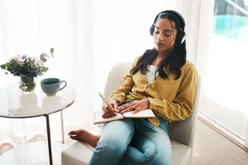 Journal and release all the pent-up emotions and thoughts.