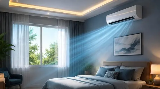 Prolonged use of an air conditioner can harm your health in the monsoon. 