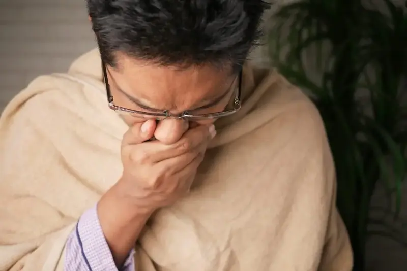 Air conditioners can make the air very cold, which can trigger wheezing, breathlessness, and coughing in people with asthma. 