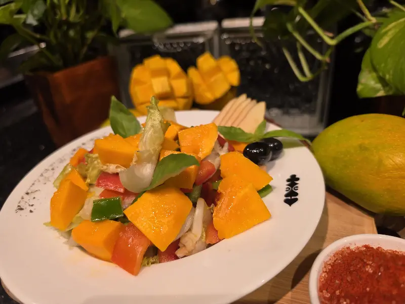 Try this tangy mango salad. 