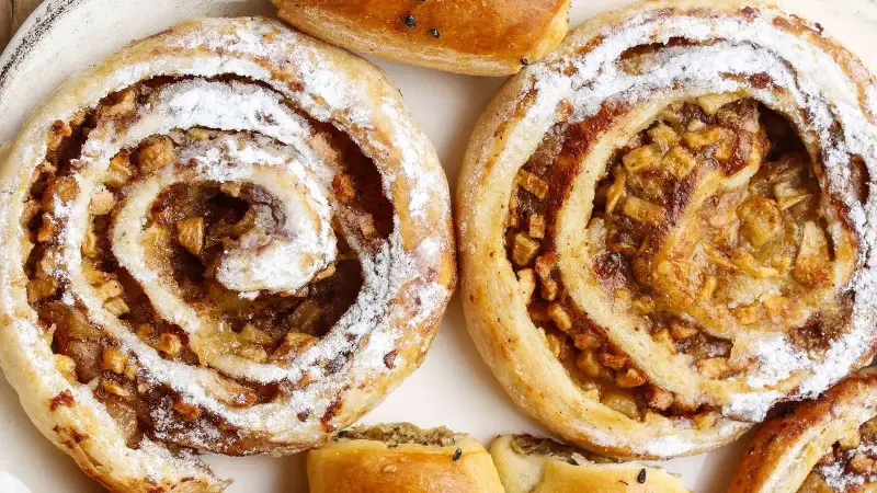Apfel-Zimt-Schnecken: ofenfrisch, zimtig und selbst gemacht