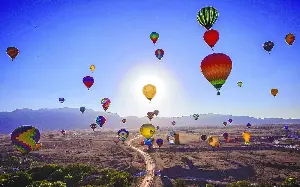 The world’s hot air balloon capital in the heart of America’s largest desert