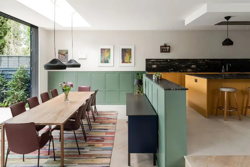 Look for inspiration beyond Pinterest for more interesting combinations. (Image credit: French + Tye. Design: MW Architects)