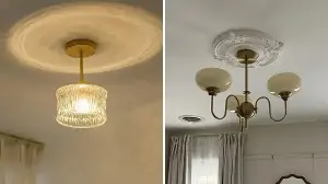 How to choose ceiling lights that make your home feel warm without looking too yellow