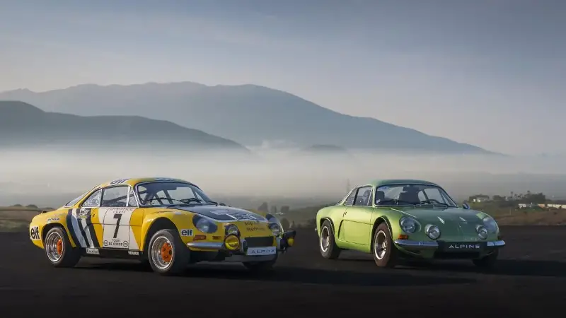 A110 1800S Grupo 4 y Alpine A110 1600 SX