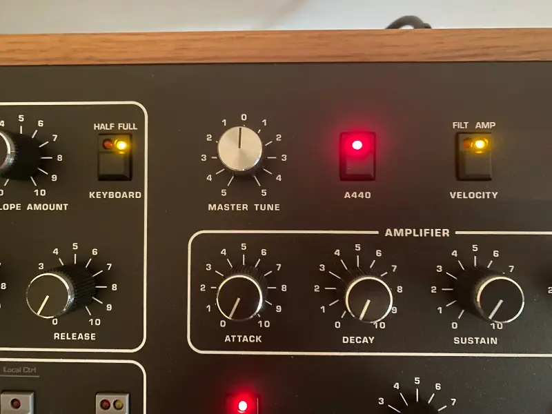 Most synths that need tuning – like the Prophet-5 shown here – will have it as a feature (Image credit: Andy Jones)
