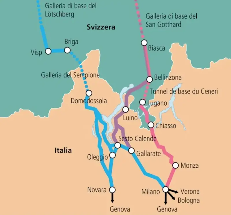 La «Metro delle Alpi» si ferma alle porte di Milano: la Lombardia chiede il completamento dell’AlpTransit
