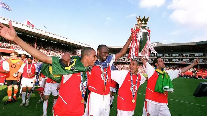 Edu Gaspar, Gilberto, Patrick Vieira, Gael Clichy
