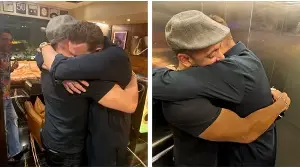 Salman Khan celebrates ‘bada bhai’ Sanjay Dutt with a tight hug, has an emotional reunion