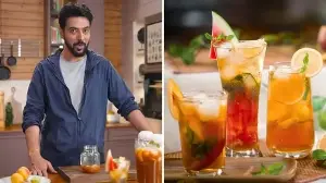 Chef Ranveer Brar shares 3 iced tea recipes and a special tea mocktail using 4 types of teas for cooling summer drinks