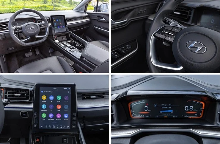 Central control screen
