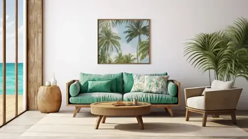 As summer approaches, it's the perfect time to refresh your living space with decor that captures the essence of the season.