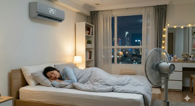 Nắng nóng: Ngủ máy lạnh sao cho khỏe và tiết kiệm điện? - Ảnh 1.