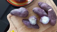 How long does it take to boil sweet potatoes until they are cooked through and soft?