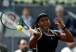 Baptiste ousts Sabalenka in Madrid Open