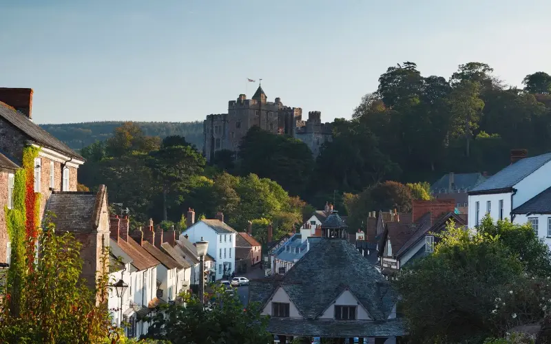 Dunster, close to the north Somerset coast, received a couple of nominations from readers - James Osmond