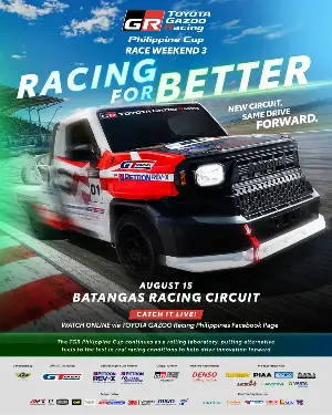 Third leg of TGR Philippine Cup to be held at BRC on August 15