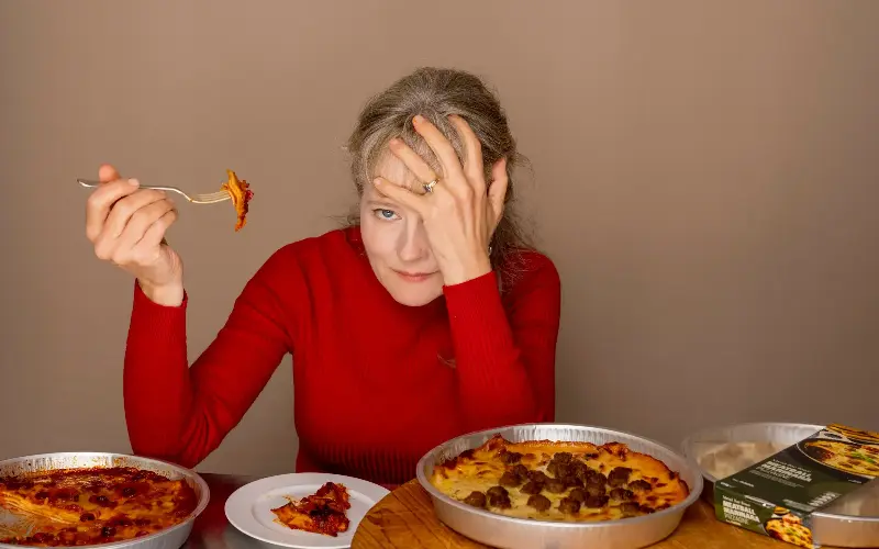 Xanthe fails to see the benefits of Asda’s new pizzagne - Andrew Crowley