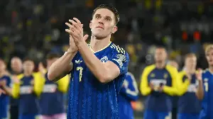 Arsenal striker Vitkor Gyokeres scores stunning hat-trick to fire Sweden into World Cup play-off final