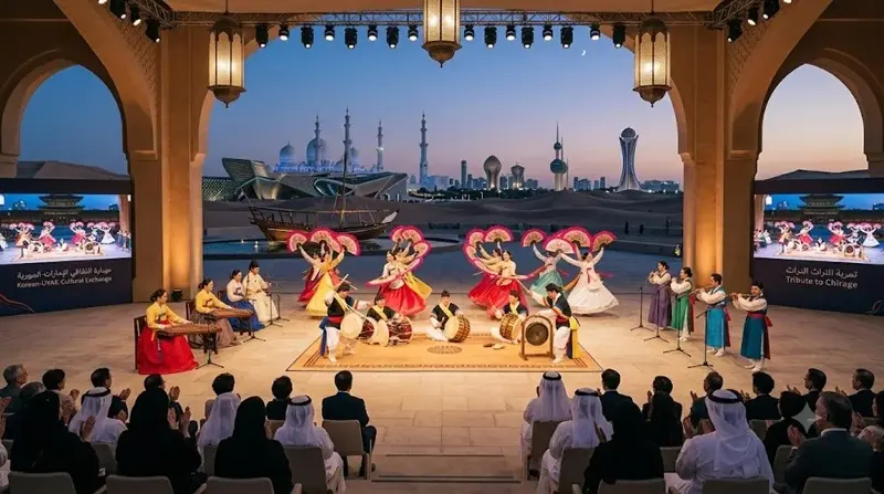UAE residents bring traditional Korean music from the classroom to the stage - photo 1