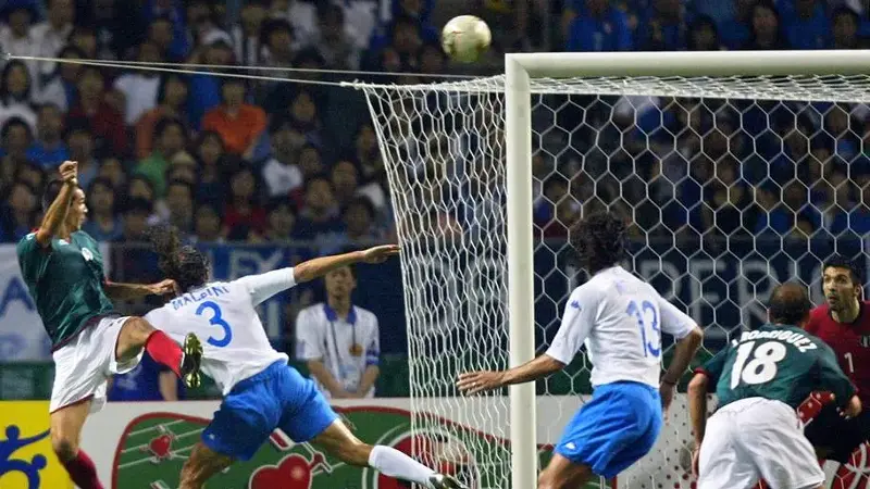 Paolo Maldini, Alessandro Nesta, Gianluigi Buffon, Jared Borgetti