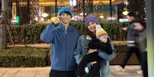 Megan Young jets off to Seoul with Mikael Daez, son Leon for the BTS comeback: 'I am over the moon'