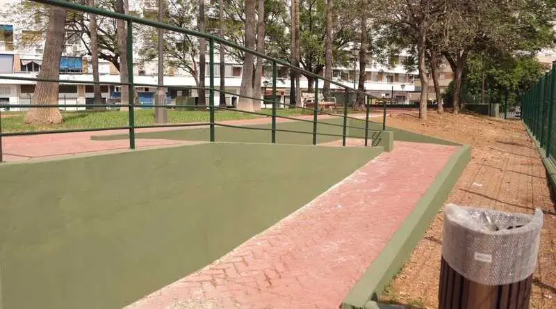 El Ayuntamiento culmina la primera fase de renovación del parque Doctor Rodríguez Sacristán de Bellavista