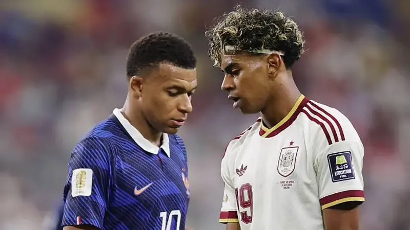 Kylian Mbappe, Lamine Yamal