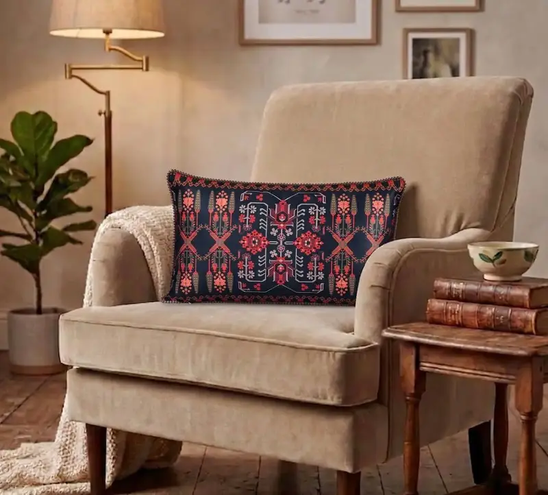 Cushion covers, throws and table runners offer an easy way to introduce colour, pattern and texture.