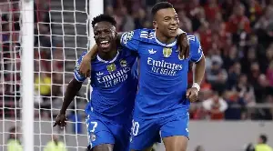 Real Madrid Beat Inter Milan 2-1 as Mbappe, Valverde Score in Champions League
