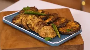 Looking for a new way to prepare baingan? Chef Kunal Kapur shares his rustic, crispy eggplant kachdi recipe