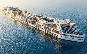 Nearly a mile long and 80,000 on board – welcome to the first floating city